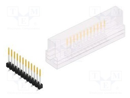 Connector: pin strips; pin header; male; PIN: 12; 2.54mm; SMT; 1x12