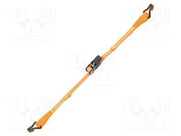Fastening belt; L: 5m; Width: 25mm; Kit: plunger clamps