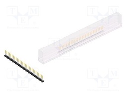 Connector: pin strips; pin header; male; PIN: 29; 2mm; SMT; 1x29
