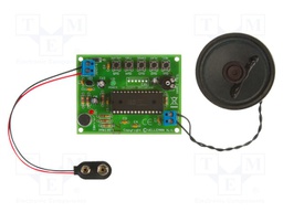Voice recording / playback module; 9÷12VDC
