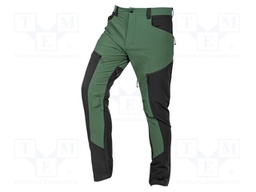 Dungarees; Size: XL; grey-green; OUTDOOR; slim; 230g/m2
