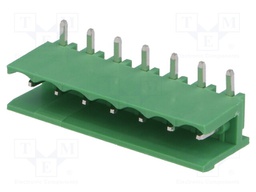 Pluggable terminal block; Contacts ph: 5.08mm; ways: 7; socket