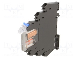 Relay: interface; SPDT; Ucoil: 24VDC; 6A; 6A/250VAC; 6A/30VDC; DIN