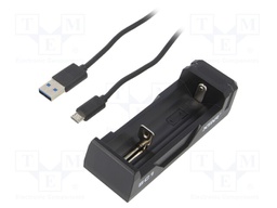 Charger: for rechargeable batteries; Li-Ion; 2A