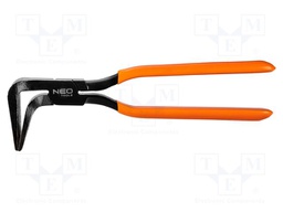 Pliers; curved,locking; for bending; tinware; 275mm