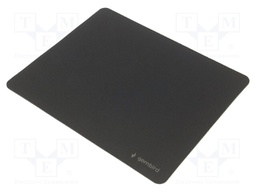 Mouse pad; black; 220x180mm