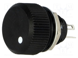Potentiometer: shaft; single turn; 47kΩ; 500mW; ±20%; linear