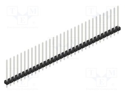 Connector: pin strips; pin header; male; PIN: 32; 2.54mm; THT; 1x32