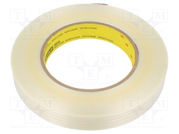 Tape: fixing; W: 18mm; L: 55m; Thk: 0.15mm; synthetic rubber; 3%