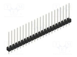 Connector: pin strips; pin header; male; PIN: 22; 2.54mm; THT; 1x22