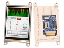 Display: TFT; 3.2"; 320x240; Window dimensions: 64.8x48.6mm