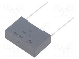 Capacitor: polypropylene; 0.22uF; ESR: 10.85mΩ; THT; ±5%; -55÷110°C