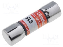 Fuse: fuse; quick blow; 400mA; 600VAC; 10x35mm