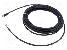 Cable: for sensors/automation; M12; PIN: 4; straight; 10m; plug
