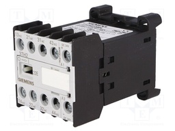 Contactor: 4-pole; NC x2 + NO x2; 24VDC; 4A; DIN,on panel; 3TH20