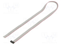 Ribbon cable with IDC connectors; Tape ph: 0.64mm; 1270mm
