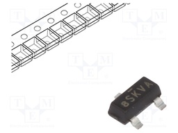 Transistor: P-MOSFET; unipolar; -20V; -1.8A; 2W; SOT23