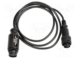 Cable; for hot microtweezers,for  soldering iron; 1m