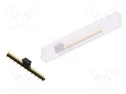 Connector: pin strips; pin header; male; PIN: 21; 2.54mm; SMT; 1x21