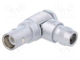 Connector: coaxial; Series: 0S; plug; male; soldering; for cable
