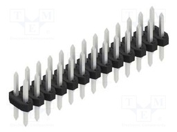 Connector: pin strips; pin header; male; PIN: 26; 2mm; THT; 2x13