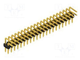 Connector: pin strips; pin header; male; PIN: 42; 2mm; THT; 2x21