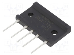 Bridge rectifier: three-phase