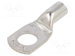 Tip: ring tube; M10; 16mm2; crimped; for cable; tinned; copper