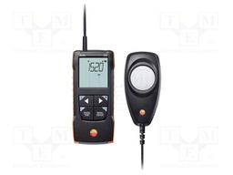 Light meter; 0÷100000lx; Meas.accur: ±3%; 149x60x28mm; IP20,IP40