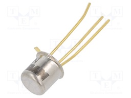 Transistor: PNP; bipolar; 15V; 0.2A; 1.2W; TO18