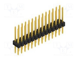 Connector: pin strips; pin header; male; PIN: 28; 2.54mm; THT; 2x14