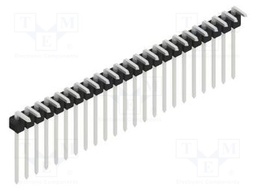 Connector: pin strips; pin header; male; PIN: 23; 2.54mm; THT; 1x23