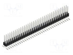 Connector: pin strips; pin header; male; PIN: 70; 1.27mm; SMT; 2x35