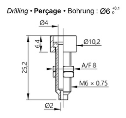 Socket; 4mm banana; 36A; 30VAC; 60VDC; Cutout: Ø6mm; green