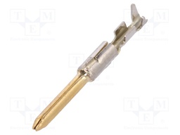 Contact; Size: 1,5mm; male; 0.09÷0.25mm2; 28AWG÷24AWG; gold-plated