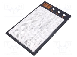 Board: universal; prototyping,solderless; W: 130mm; L: 215mm