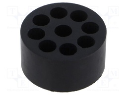 -20÷100°C; 7mm; HELUTOP® HT-MFDE; Accessories: insert for gland