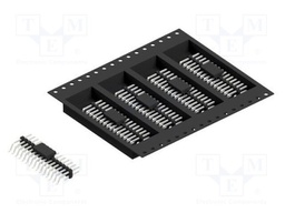 Connector: pin strips; pin header; male; PIN: 30; 2mm; SMT; 2x15
