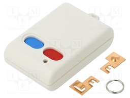 Enclosure: for remote controller; ABS; Number of buttons: 2