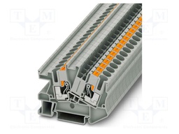 Splice terminal: rail; 41A; 800V; push-in; PA; L: 48.5mm; 0.5÷10mm2