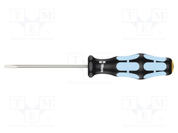 Screwdriver; slot; 3,0x0,5mm; Blade length: 80mm