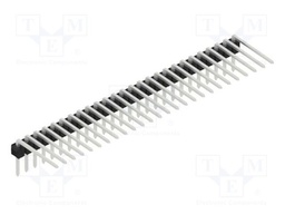 Connector: pin strips; pin header; male; PIN: 26; 2.54mm; THT; 1x26