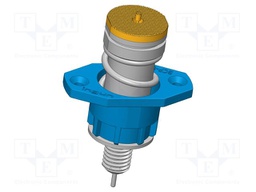 Test needle; Operational spring compression: 5mm; 200A; Ø: 22mm