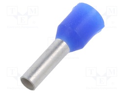Tip: bootlace ferrule; 2.5mm2; crimped; for cable; insulated; blue