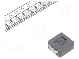 Power Inductor (SMD), 3.3 µH, 13.1 A, Wirewound, 22.7 A, 10.7mm x 10mm x 5.4mm