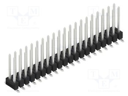 Connector: pin strips; pin header; male; PIN: 40; 2.54mm; SMT; 2x20