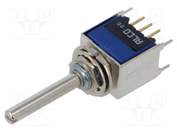 Rotary Coded Switch, DR Series, Through Hole, 16 Position, 20 VDC, Hexadecimal, 20 mA