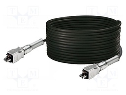 Fiber patch cord; OS2; SC/UPC,both sides; 25m; 9/125um; PUR; black
