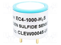 Sensor: gas; H2S; Range: 0÷1000ppm