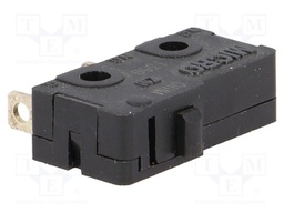 Microswitch SNAP ACTION; without lever; SPDT; 5A/250VAC; ON-(ON)